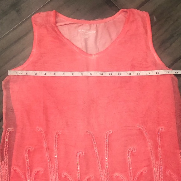 Soft Surroundings Silk Romance Top - Size Small - Picture 11 of 13